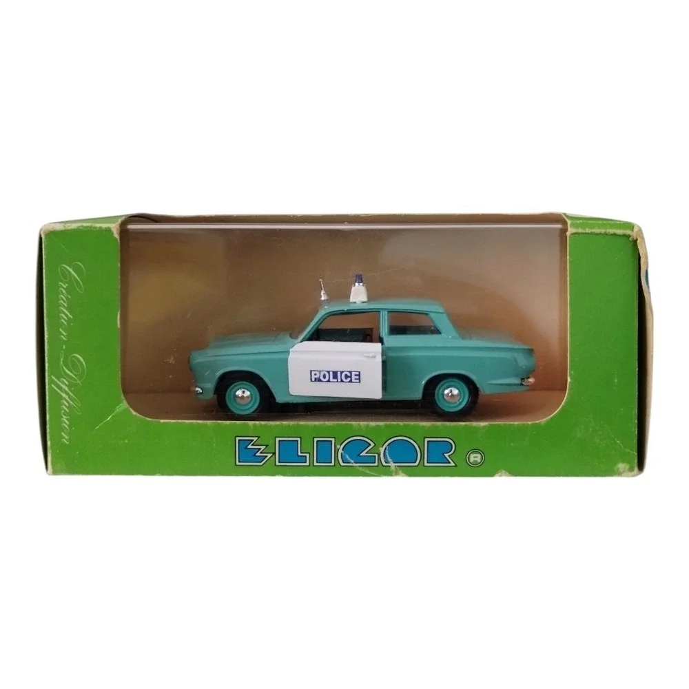 1104 Ford Cortina Police 1965 PTT‎ Eligor France 1/43 Miniature Car